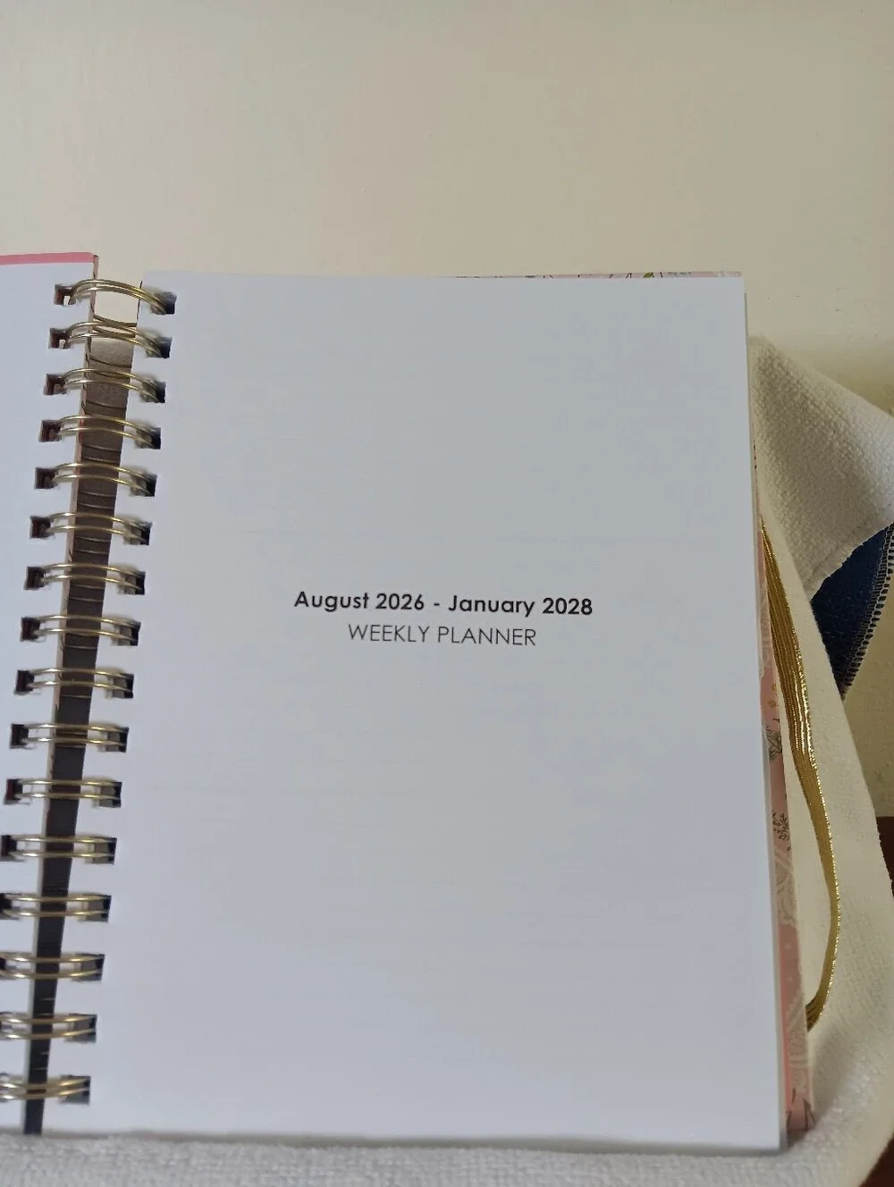 Lilagrace Floral Monthly-Weekly Planner